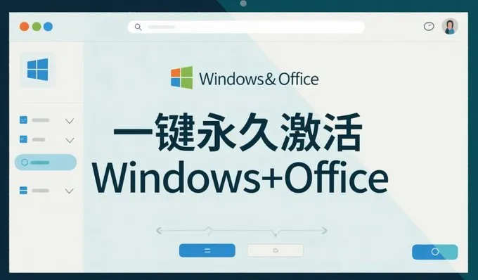 一款全自动激活工具，能10秒内一键永久激活Windows及Office，无需手动配置，激活后系统显示永久授权。