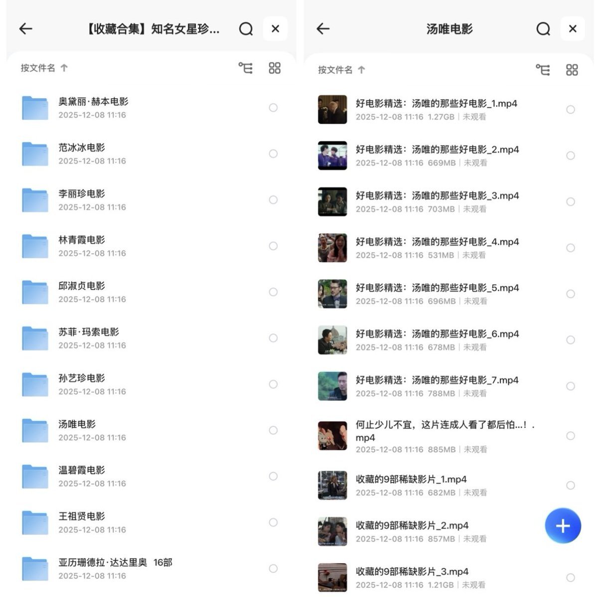 【收藏合集】知名女星珍藏经典电影共15位人间尤物1080P内嵌中文字幕【共611GB】分别为奥黛丽 赫本、范冰冰、李丽珍、林青霞、邱淑贞、苏菲 玛索、孙艺珍、汤唯、温碧霞、王祖贤、亚历珊德拉 达达里奥、叶子楣、张柏芝、张曼玉、赵奕欢